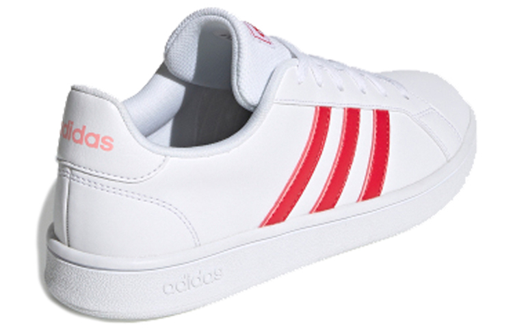 Lookbook adidas neo GRAND COURT Base 低筒 板鞋 女款 白紅