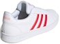 Lookbook adidas neo GRAND COURT Base 低筒 板鞋 女款 白紅