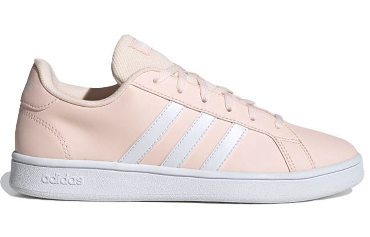(W) adidas neo Grand Court Base Pink/White 圖 2
