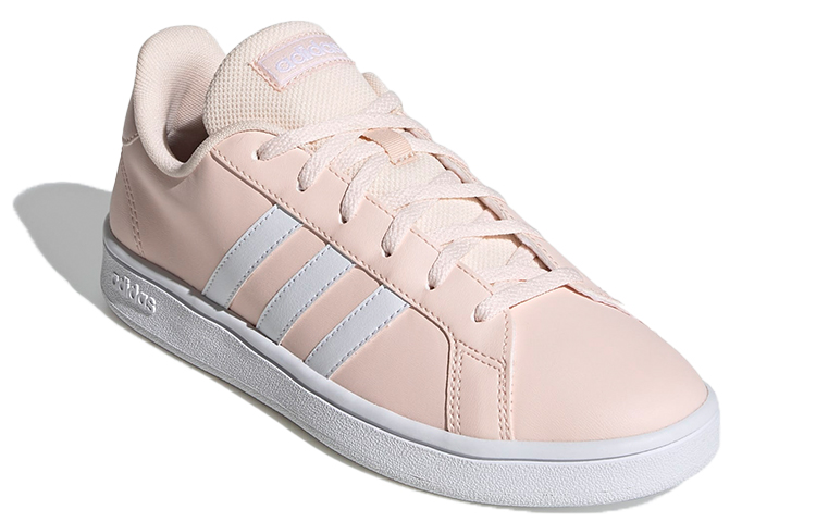 (W) adidas neo Grand Court Base Pink/White 圖 3