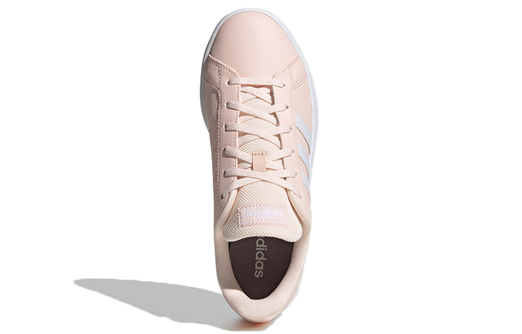 (W) adidas neo Grand Court Base Pink/White 圖 5