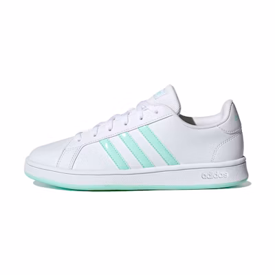 (W) adidas neo Grand Court Base Shoes Green/White