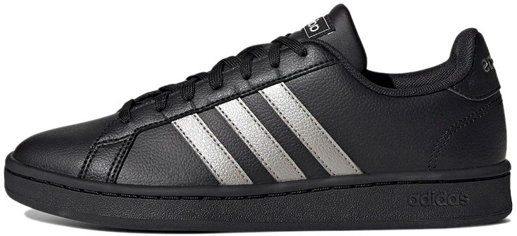 women-adidas-neo-grand-court-black-silver-ee-8133