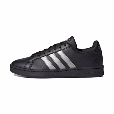 (W) adidas neo Grand Court Black/Silver