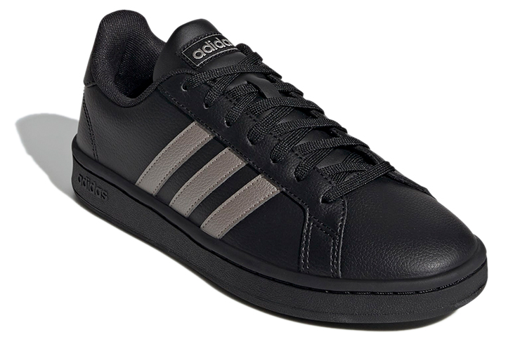 (W) adidas neo Grand Court Black/Silver 圖 3