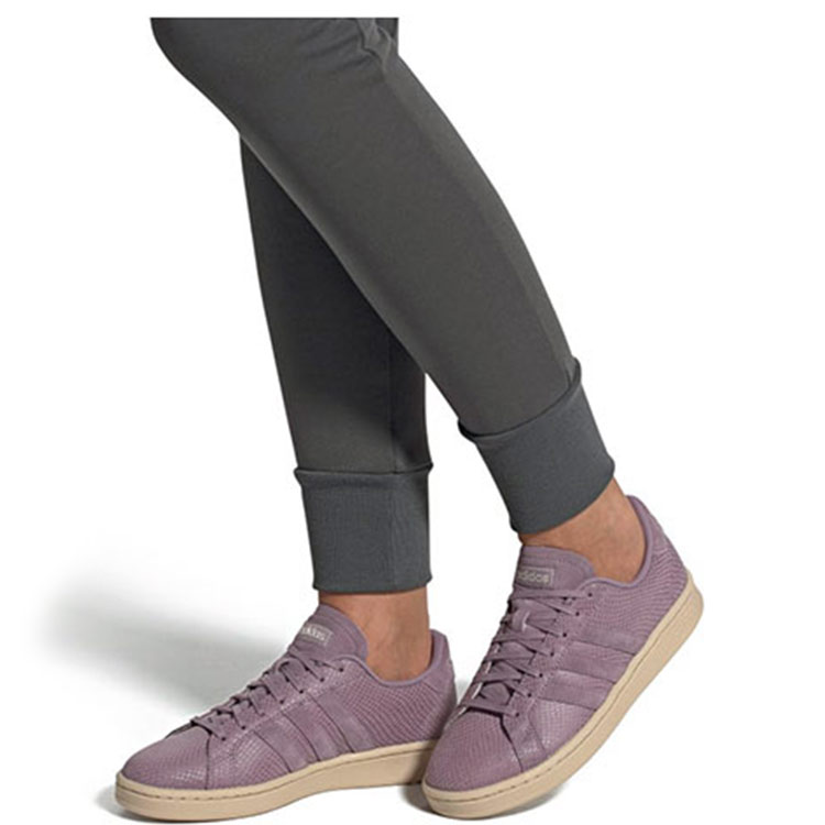 (W) adidas neo Grand Court Purple 圖 7