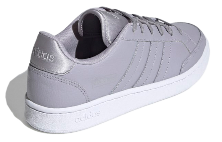 (W) adidas neo Grand Court SE 'Gray White' 圖 4