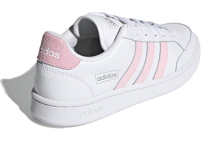 (W) adidas neo Grand Court SE 'White Pink' 圖 4
