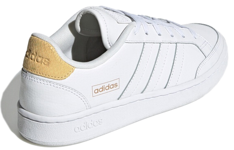Shop adidas neo GRAND COURT Se 低筒 帆布鞋 女款 白黃
