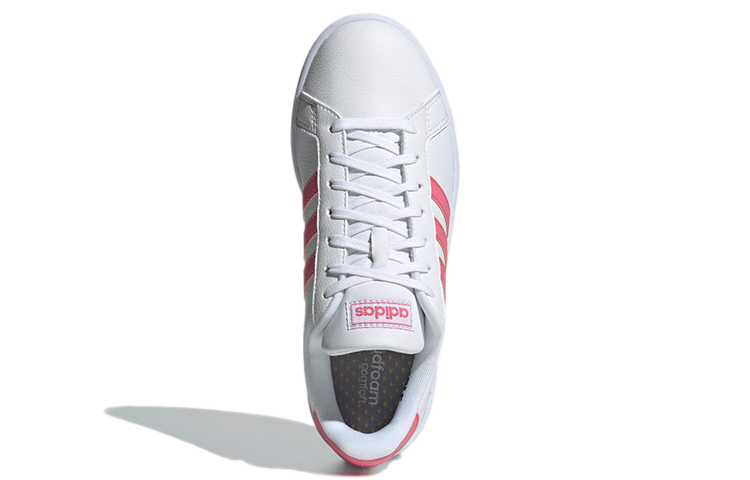 (W) Adidas Neo Grand Court Shoes 'White pink' 圖 5
