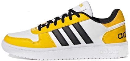(Women) adidas neo Hoops 20 'White Yellow Black' H01212 (Women) adidas neo Hoops 20 'White Yellow Black' H01212