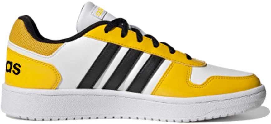 (W) adidas neo Hoops 20 'Putih Kuning Hitam' H01212 Order (W) adidas neo Hoops 20 'Putih Kuning Hitam' H01212