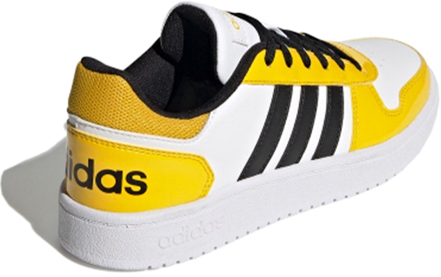 (W) adidas neo Hoops 20 'Putih Kuning Hitam' H01212 Shop (W) adidas neo Hoops 20 'Putih Kuning Hitam' H01212