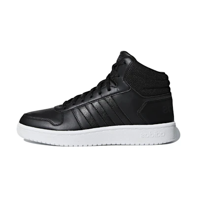 (W) adidas neo Hoops 20 Mid 'Black White'