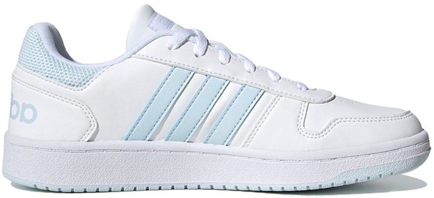 adidas neo Hoops 2.0 防滑耐磨 低筒 板鞋 女款 淺藍白 Order adidas neo Hoops 2.0 防滑耐磨 低筒 板鞋 女款 淺藍白