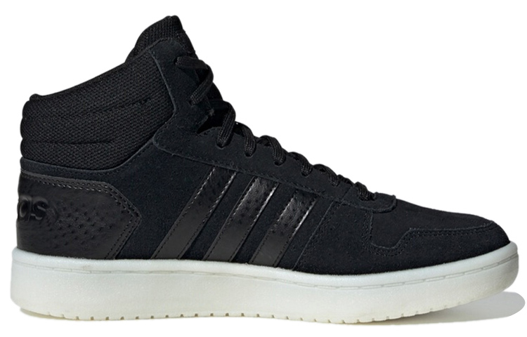 (W) adidas Neo Hoops 2.0 'Mid Black' 圖 2