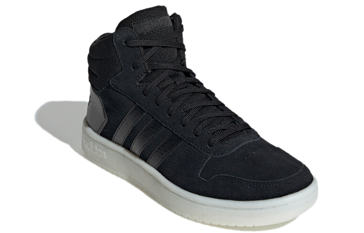 (W) adidas Neo Hoops 2.0 'Mid Black' 圖 3