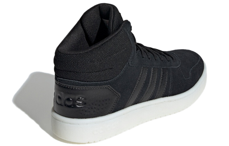 (W) adidas Neo Hoops 2.0 'Mid Black' 圖 4