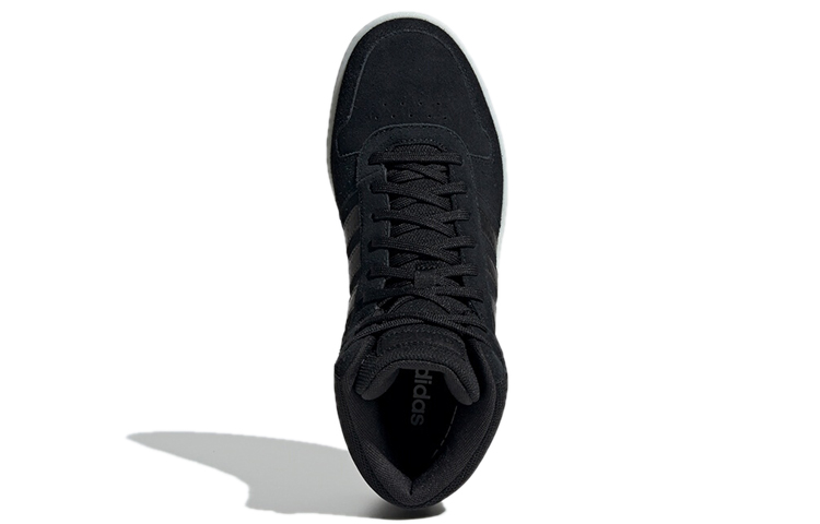 (W) adidas Neo Hoops 2.0 'Mid Black' 圖 5