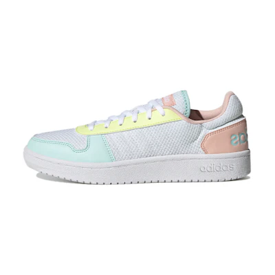 (W) adidas neo Hoops 2.0 'White Pink Blue'