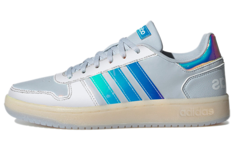 Buy adidas neo Hoops 2.0 防滑耐磨 低筒 籃球鞋 女款 藍白