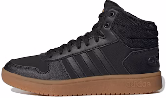 (Women) adidas neo Hoops 2.0 Mid 'Black Brown' FW3501 (Women) adidas neo Hoops 2.0 Mid 'Black Brown' FW3501