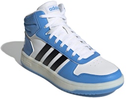 (W) adidas neo Hoops 2.0 Tengah 'Biru Putih Hitam' FV2738 Order (W) adidas neo Hoops 2.0 Tengah 'Biru Putih Hitam' FV2738