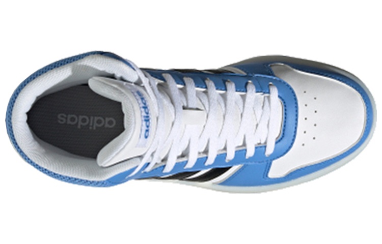 Shop (W) adidas neo Hoops 2.0 Tengah 'Biru Putih Hitam' FV2738