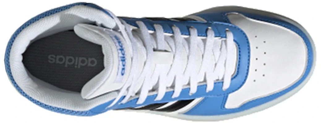 adidas neo Hoops 2.0 防滑輕便耐磨 中筒 板鞋 女款 北卡藍 Shop adidas neo Hoops 2.0 防滑輕便耐磨 中筒 板鞋 女款 北卡藍