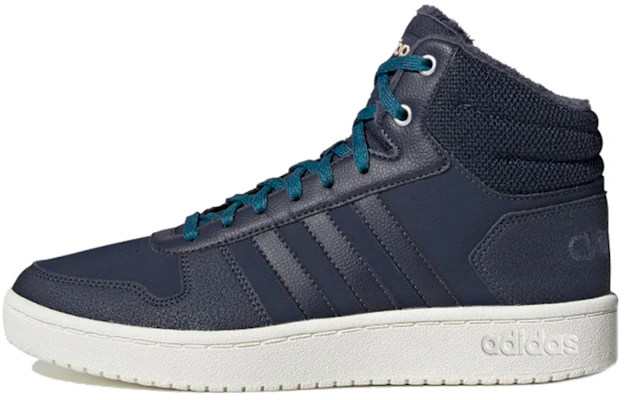 (W) アディダス ネオ Hoops 2.0 Mid ダークブルー EE7875 Buy (W) アディダス ネオ Hoops 2.0 Mid ダークブルー EE7875