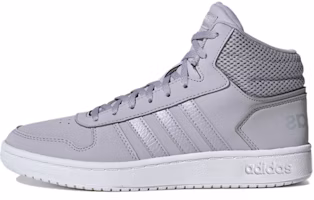 (Women) adidas neo Hoops 2.0 Mid 'Gray White' FW3504 (Women) adidas neo Hoops 2.0 Mid 'Gray White' FW3504