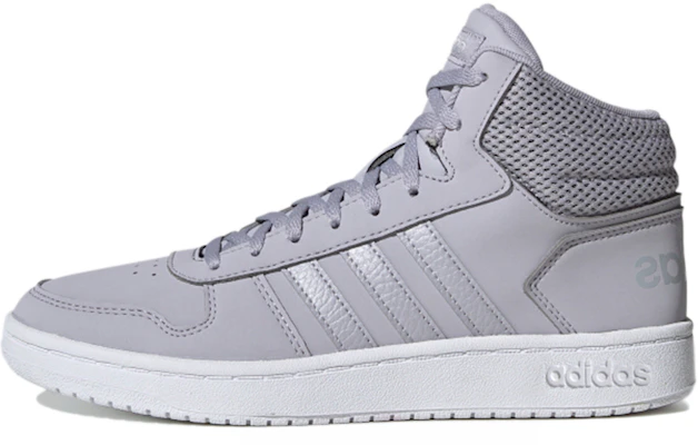 (W) adidas neo Hoops 2.0 Mid 'Gris Blanco' FW3504 Buy (W) adidas neo Hoops 2.0 Mid 'Gris Blanco' FW3504