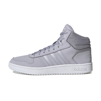 (W) adidas neo Hoops 2.0 Mid 'Gray White'