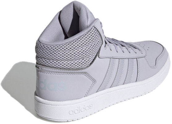 (W) adidas neo Hoops 2.0 Mid 'Abu Putih' FW3504 Shop (W) adidas neo Hoops 2.0 Mid 'Abu Putih' FW3504