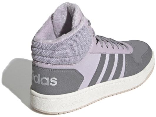 (W) adidas neo HOOPS 2.0 MID 'Gris Morado' EE7878 Lookbook (W) adidas neo HOOPS 2.0 MID 'Gris Morado' EE7878