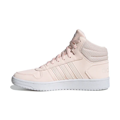 (W) adidas neo Hoops 2.0 Mid 'Pink Blue'