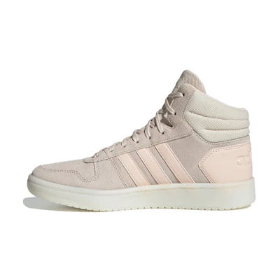 (W) adidas neo Hoops 2.0 Mid 'Pink Gray'