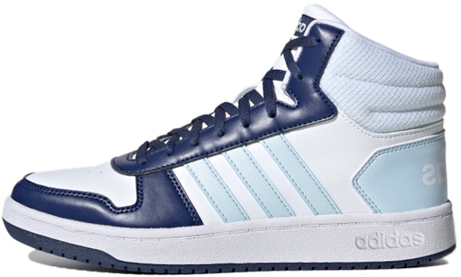 adidas neo Hoops 2.0 Mid 減震耐磨 中筒 復古籃球鞋 女款 白藍 Buy adidas neo Hoops 2.0 Mid 減震耐磨 中筒 復古籃球鞋 女款 白藍