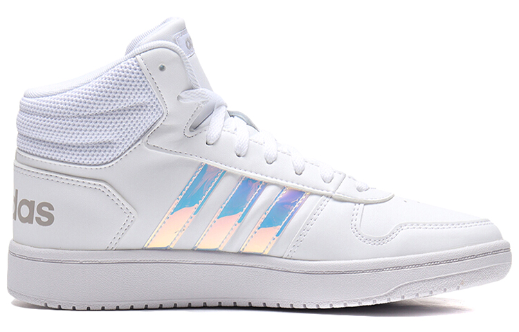 Order adidas neo Hoops 2.0 Mid 雷射 復古籃球鞋 女款 白