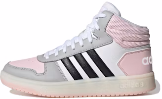 (Women) adidas neo Hoops 2.0 Mid 'White Pink Black' FV2737
