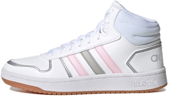 (W) 아디다스 네오 훕스 2.0 미드 '화이트 핑크 그레이' FY6020 Buy (W) 아디다스 네오 훕스 2.0 미드 '화이트 핑크 그레이' FY6020