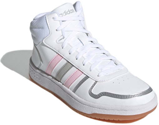 (W) 아디다스 네오 훕스 2.0 미드 '화이트 핑크 그레이' FY6020 Order (W) 아디다스 네오 훕스 2.0 미드 '화이트 핑크 그레이' FY6020