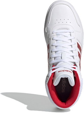 (Women) adidas neo Hoops 2.0 Mid 'White Red' FW5695 Purchase (Women) adidas neo Hoops 2.0 Mid 'White Red' FW5695