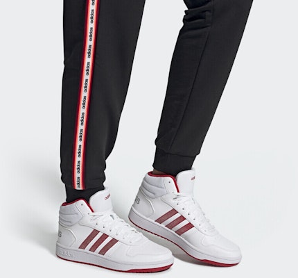(Women) adidas neo Hoops 2.0 Mid 'White Red' FW5695 Sizing (Women) adidas neo Hoops 2.0 Mid 'White Red' FW5695
