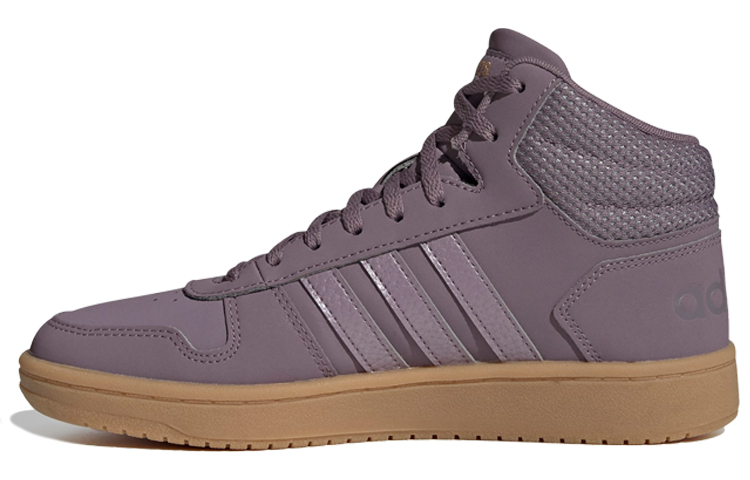 (W) adidas neo Hoops 2.0 Mid Purple