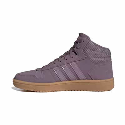 (W) adidas neo Hoops 2.0 Mid Purple
