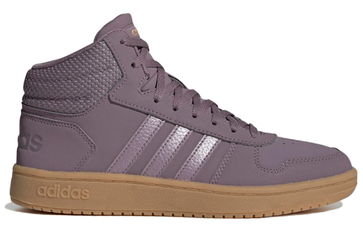 (W) adidas neo Hoops 2.0 Mid Purple 圖 2