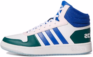 (Women) Adidas Neo Hoops 2.0 Mid Shoes 'White Royal Blue' GY5900 (Women) Adidas Neo Hoops 2.0 Mid Shoes 'White Royal Blue' GY5900