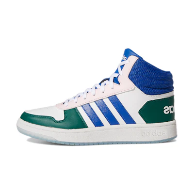 (W) Adidas Neo Hoops 2.0 Mid Shoes 'White Royal Blue'