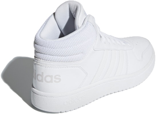 (Women) adidas neo Hoops Mid White B42099 - Main Image